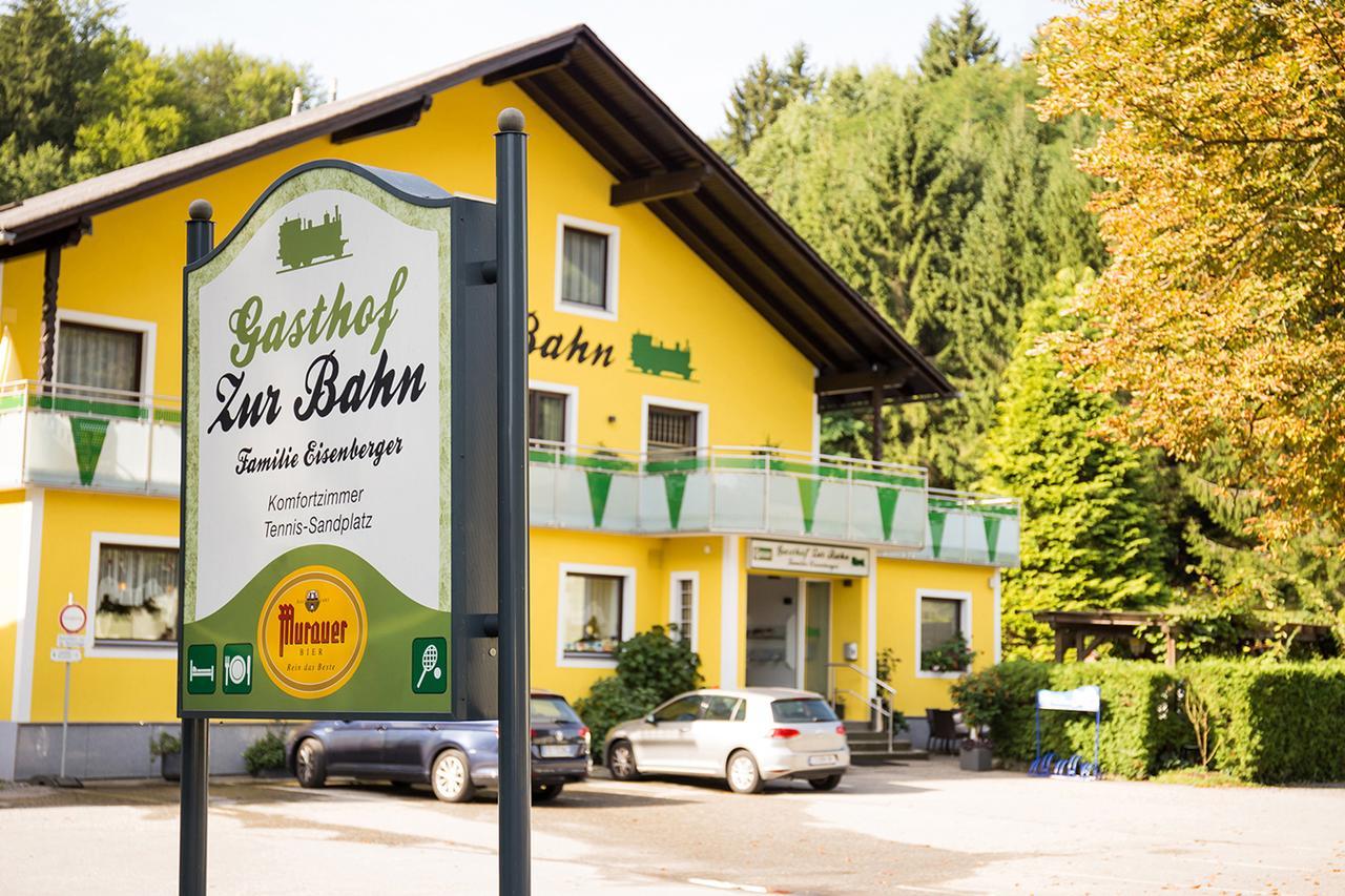 Gasthof "Zur Bahn" Lassnitzhoehe Exterior foto